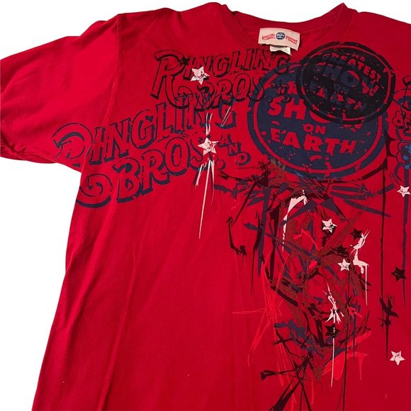 Ringling Bros Circus T-Shirt - The Greatest Show on Earth - Size L - 100% Cotton - Picture 4 of 6